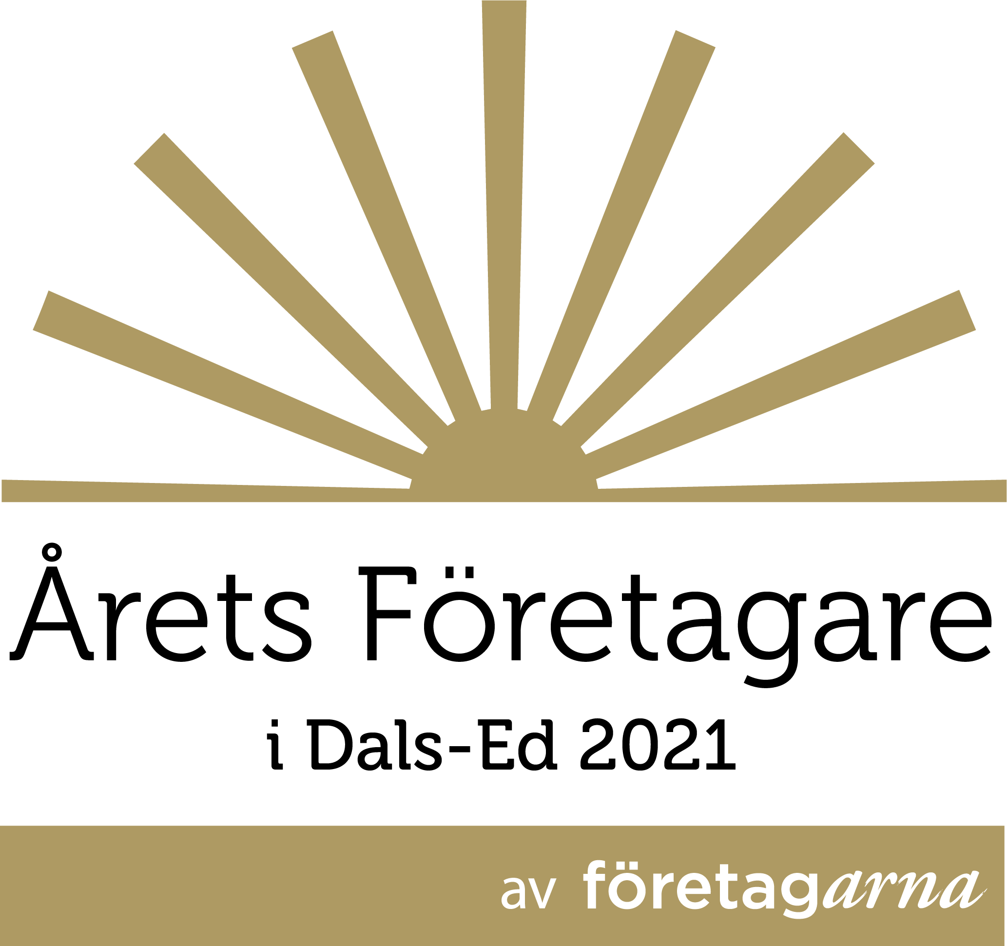 Årets Företagare logotyp Dals-Ed 2021